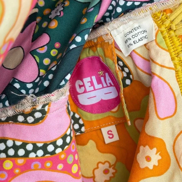 CeliaB Paisley Colorful Patterned Mini Skirt - Picture 6 of 6